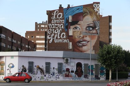 Ruta de los murales de Asier Vera en Ponferrada