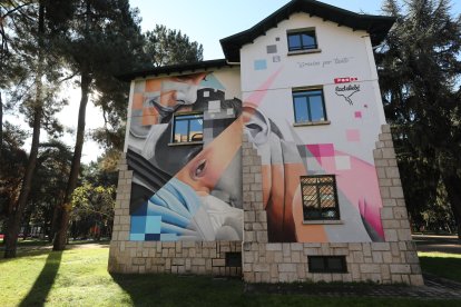 Ruta de los murales de Asier Vera en Ponferrada