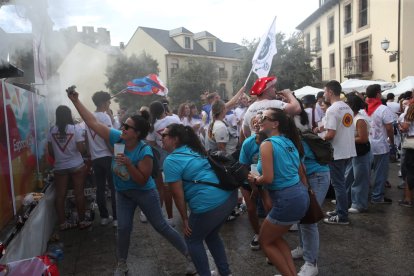 Concentración de Peñas y Carrera del Color en Ponferrada