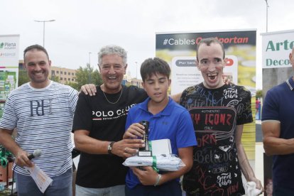 Entrega de premios del torneo benéfico de golf de Aspace León