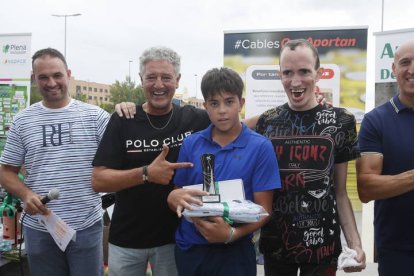 Entrega de premios del torneo benéfico de golf de Aspace León