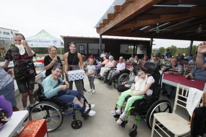 Entrega de premios del torneo benéfico de golf de Aspace León