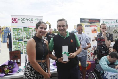 Entrega de premios del torneo benéfico de golf de Aspace León