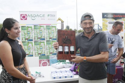 Entrega de premios del torneo benéfico de golf de Aspace León