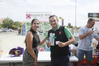 Entrega de premios del torneo benéfico de golf de Aspace León