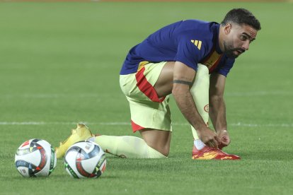 Dani Carvajal. EFE/EPA/ANDREJ CUKIC