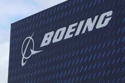 Foto de archivo que muestra el logotipo de Boeing. EFE/EPA/NEIL HALL