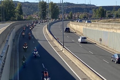 Una ruta motera celebra hoy los 65 años de la de la Unidad de Motos de la Guardia Civil.