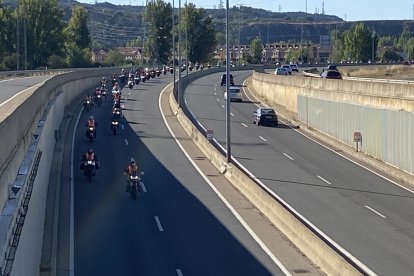 Una ruta motera celebra hoy los 65 años de la de la Unidad de Motos de la Guardia Civil.