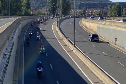 Una ruta motera celebra hoy los 65 años de la de la Unidad de Motos de la Guardia Civil.