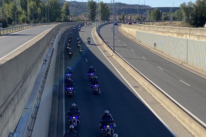 Una ruta motera celebra hoy los 65 años de la de la Unidad de Motos de la Guardia Civil.