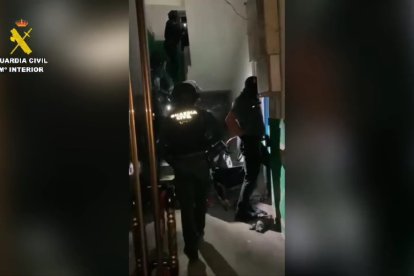 Operación de la Guardia Civil contra una banda criminal