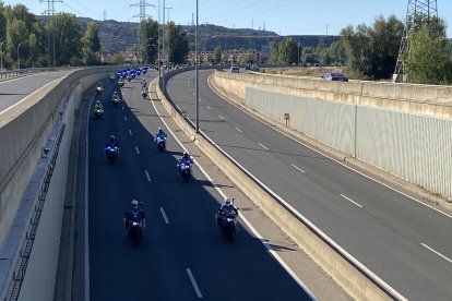 Una ruta motera celebra hoy los 65 años de la de la Unidad de Motos de la Guardia Civil