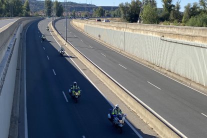 Una ruta motera celebra hoy los 65 años de la de la Unidad de Motos de la Guardia Civil