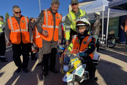 Una ruta motera celebra hoy los 65 años de la de la Unidad de Motos de la Guardia Civil.