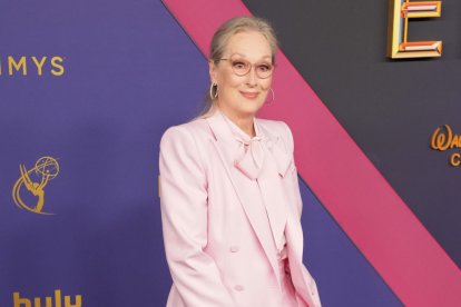 Meryl Streep en la alfombra roja en la 76 edición de los premios Emmy. EFE/EPA/ALLISON DINNER