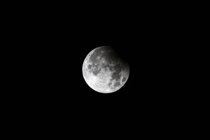 Imagen del eclipse en Aveiro, Portugal