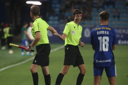 Imagen del partido homenaje al jugador blanquiazul.