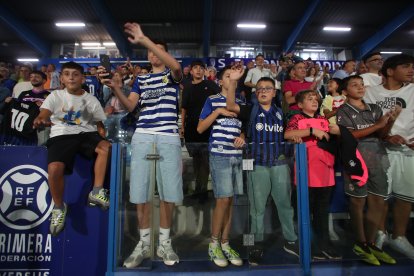 Imagen del partido homenaje al jugador blanquiazul.