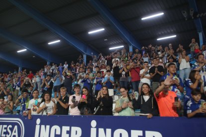 Imagen del partido homenaje al jugador blanquiazul.