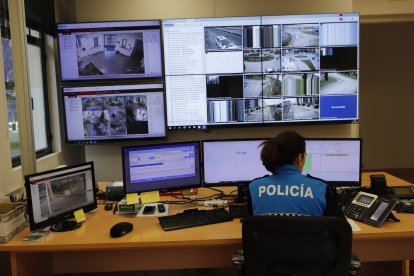 Sede y sala de control de la Policía Municipal de Ponferrada