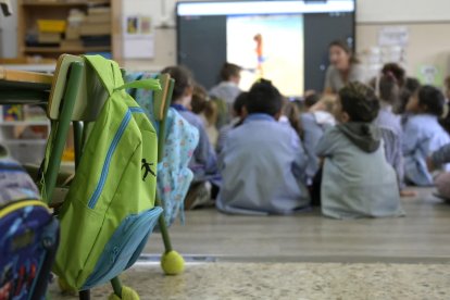 Fotografía de archivo del interior de un aula en un colegio de A Coruña. EFE/Moncho Fuentes