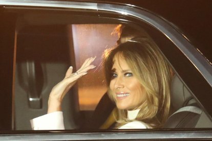 Melania Trump, esposa del expresidente estadounidense y candidato republicano a la presidencia, en una imagen de archivo. EFE/EPA/HARISH TYAGI