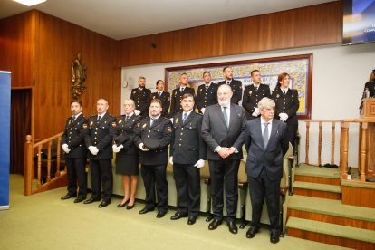 Un momento del acto de celebración.