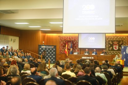 Un momento del acto de celebración.