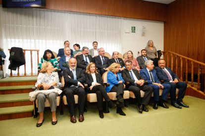 Un momento del acto de celebración.