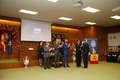 Un momento del acto de celebración.