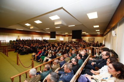 Un momento del acto de celebración.