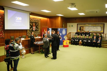 Un momento del acto de celebración.