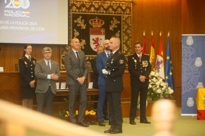 Un momento del acto de celebración.