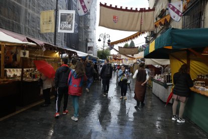 Inauguración del mercado medieval.