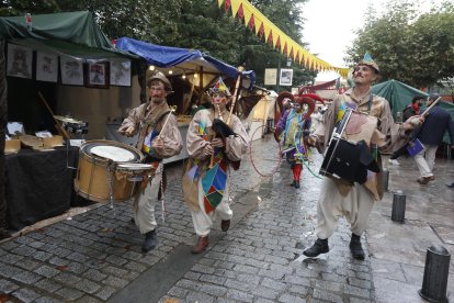 Inauguración del mercado medieval.