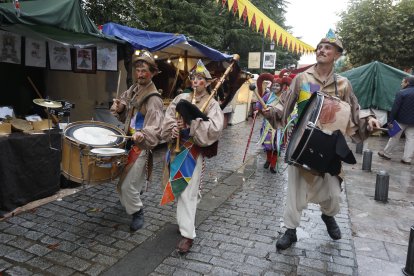 Inauguración del mercado medieval.