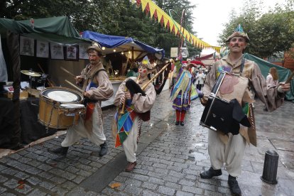 Inauguración del mercado medieval.