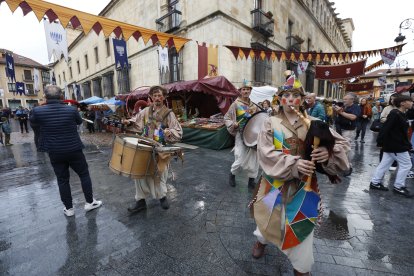 Inauguración del mercado medieval.