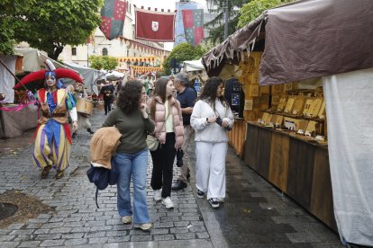 Inauguración del mercado medieval.