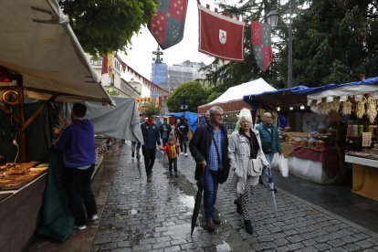 Inauguración del mercado medieval.