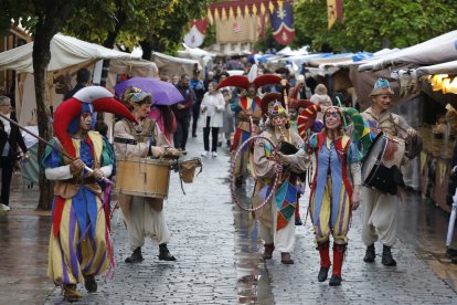 Inauguración del mercado medieval.