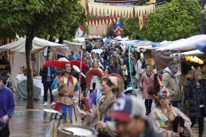 Inauguración del mercado medieval.