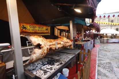 Inauguración del mercado medieval.