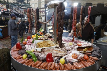 Inauguración del mercado medieval.