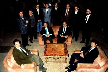 JOSE LUIS RODRIGUEZ  ZAPATERO, FERMIN CARNERO,  ANGEL VILLA,  JOSE ANTONIO TURRADO, JOSE ELIAS FERNANDEZ LOBATO,  EMILIANO ALONSO SANCHEZ LOMBAS, JULIO CESAR SANTOYO,  IGNACIO MORAN, JUAN MORANO MASA, AGUSTIN TURIEL SENDIN, MIGUEL DE HUNAMUNO, JESUS CALABOZO