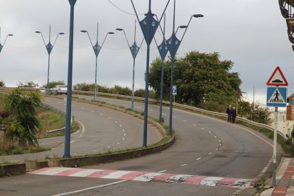 Vista del puente de San Andrés del Rabanedo.