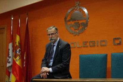 Luciano Díez, presidente del Colegio Oficial de Veterinarios de León.