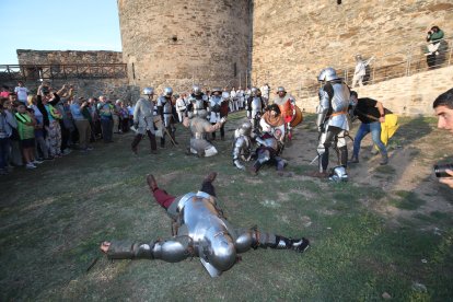 Nueva recreación del asalto irmandiño al Castillo de Ponferrada.