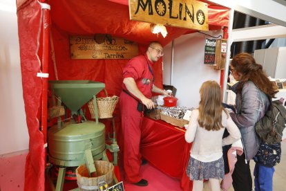 La Feria de Productos de León, este jueves.